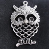 Pendant, Zinc Alloy Jewelry Findings, Animal 38x58mm, Sold by Bag