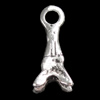 Pendant, Zinc Alloy Jewelry Findings, 4.5x10mm, Sold by Bag