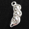 Pendant, Zinc Alloy Jewelry Findings, 6x17mm, Sold by Bag