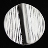 Pendant, Zinc Alloy Jewelry Findings, Flat Round 23mm, Sold by Bag