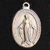 Pendant, Zinc Alloy Jewelry Findings, Flat Oval 15x24mm, Sold by Bag