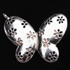 Pendant, Zinc Alloy Jewelry Findings, Butterfly 40x30mm, Sold by Bag