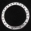 Pendant, Zinc Alloy Jewelry Findings, O:28mm I:22mm, Sold by Bag