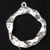 Pendant, Zinc Alloy Jewelry Findings, 24x28mm, Sold by Bag