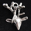 Pendant, Zinc Alloy Jewelry Findings, 14x19mm, Sold by Bag