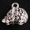 Pendant, Zinc Alloy Jewelry Findings, 14x11mm, Sold by Bag