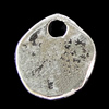 Pendant, Zinc Alloy Jewelry Findings, 9x10mm, Sold by Bag