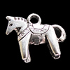 Pendant, Zinc Alloy Jewelry Findings, Animal 15x12mm, Sold by Bag