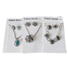 Zinc Alloy Necklace & Earrings, Mix Style, Bead Size:22x20mm-40x23mm, Sold by Dozen