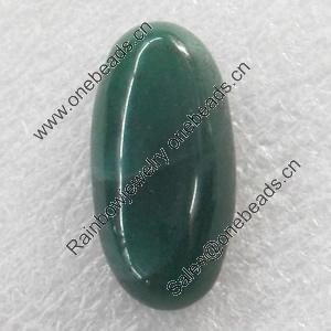 Gemstone Cabochons，Oval, 18x25mm, Sold by PC