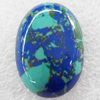 Gemstone Cabochons，Oval, 18x25mm, Sold by PC