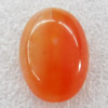 Agate Cabochons，Oval, 18x25mm, Sold by PC