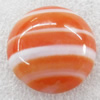 Agate Cabochons，Round, 14mm, Sold by PC