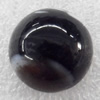 Agate Cabochons，Round, 14mm, Sold by PC