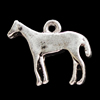 Pendant, Zinc Alloy Jewelry Findings, Animal 17x13mm, Sold by Bag