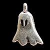 Pendant, Zinc Alloy Jewelry Findings, 9x14mm, Sold by Bag