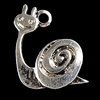 Pendant, Zinc Alloy Jewelry Findings, Animal 13x18mm, Sold by Bag