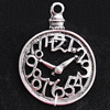 Pendant, Zinc Alloy Jewelry Findings, 28x37mm, Sold by Bag