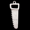 Pendant, Zinc Alloy Jewelry Findings, 20x58mm, Sold by Bag
