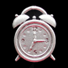 Pendant, Zinc Alloy Jewelry Findings, Clock 13x17mm, Sold by Bag