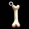 Pendant, Zinc Alloy Jewelry Findings, Bone 9x29mm, Sold by Bag