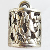 Hollow Bali Pendant Zinc Alloy Jewelry Findings, Lead-free, 17x22mm, Sold by Bag 