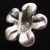 Pendant, Zinc Alloy Jewelry Findings, Flower 12mm, Sold by Bag