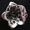 Pendant, Zinc Alloy Jewelry Findings, Flower 16x13mm, Sold by Bag