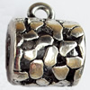 Hollow Bali Connector Zinc Alloy Jewelry Findings, Lead-free, 13x14mm Hole:2mm, Sold by Bag 