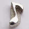 Pendant, Zinc Alloy Jewelry Findings, 5x10mm, Sold by Bag
