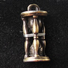 Pendant, Zinc Alloy Jewelry Findings, 7x16mm, Sold by Bag