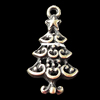 Pendant, Zinc Alloy Jewelry Findings, Tree 12x22mm, Sold by Bag