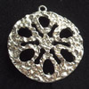 Pendant, Zinc Alloy Jewelry Findings, 26x29mm, Sold by Bag