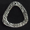 Pendant, Zinc Alloy Jewelry Findings, 32x33mm, Sold by Bag