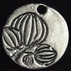 Pendant, Zinc Alloy Jewelry Findings, 18mm, Sold by Bag