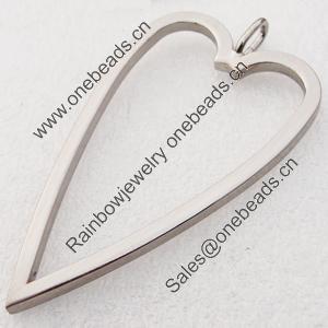 Zinc alloy Jewelry Pendant/Charm, Nickel-free & Lead-free A Grade 36x65mm, Sold by PC 