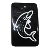 Resin Pendants, Rectangle 28x45mm Hole:3mm, Sold by Bag
