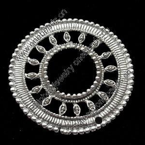 Pendant, Zinc Alloy Jewelry Findings, 27mm, Sold by Bag