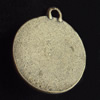 Pendant, Zinc Alloy Jewelry Findings, 17x20mm, Sold by Bag