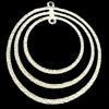 Pendant, Zinc Alloy Jewelry Findings, 37x48mm, Sold by Bag