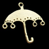 Connectors, Zinc Alloy Jewelry Findings, umbrella, 27mm, Sold by Bag