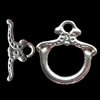 Clasps Zinc Alloy Jewelry Findings Lead-free, Loop:12x13mm Bar:13x6mm, Sold by Bag