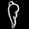 Pendant, Zinc Alloy Jewelry Findings, 7x17mm, Sold by Bag