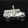 Pendant, Zinc Alloy Jewelry Findings, Bus, 12x18mm, Sold by Bag