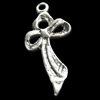 Pendant, Zinc Alloy Jewelry Findings, 11x22mm, Sold by Bag