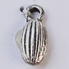 Pendants, Zinc Alloy Jewelry Findings, 5x11mm Hole:2mm, Sold by Bag