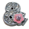 Slider, Zinc Alloy Bracelet Findinds, 13mm, Interior Diameter:8mm, Sold by Bag