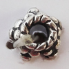 Spacer Zinc Alloy Jewelry Findings Lead-free, 5mm Hole:2mm, Sold by Bag