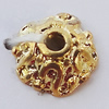 Spacer Zinc Alloy Jewelry Findings Lead-free, 7mm Hole:1mm, Sold by Bag