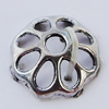 Bead Caps Zinc Alloy Jewelry Findings Lead-free, 11mm Hole:2mm, Sold by Bag
